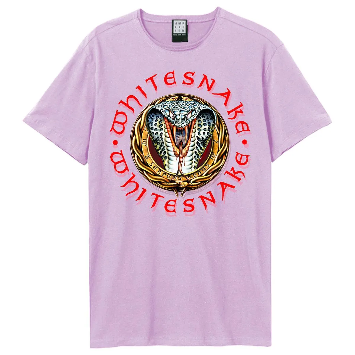 Amplified Unisex Adult Donnington Snake T-Shirt