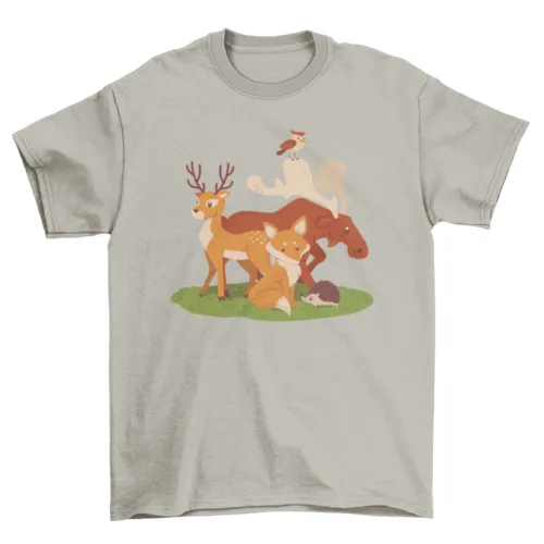Animal Vectors T-shirt
