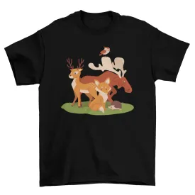 Animal Vectors T-shirt