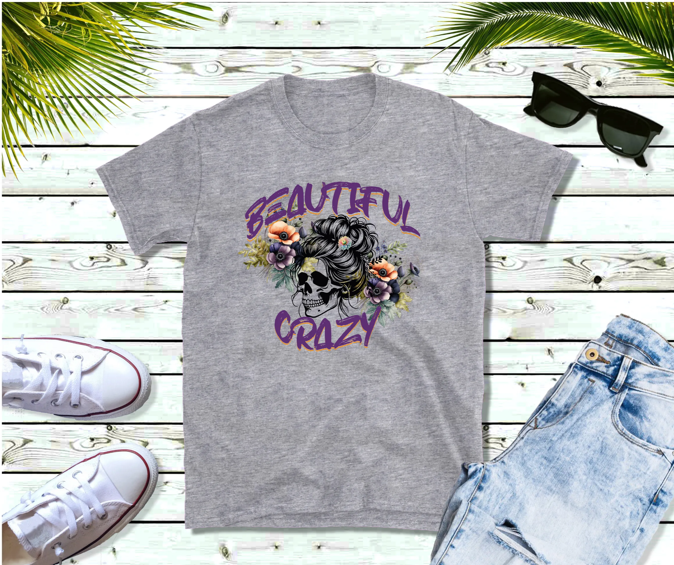 Beautiful Crazy T Shirt, Country Shirt, Tour Shirt, Festival Tee, Western T-shirt, Music Shirt, Concert T-Shirt