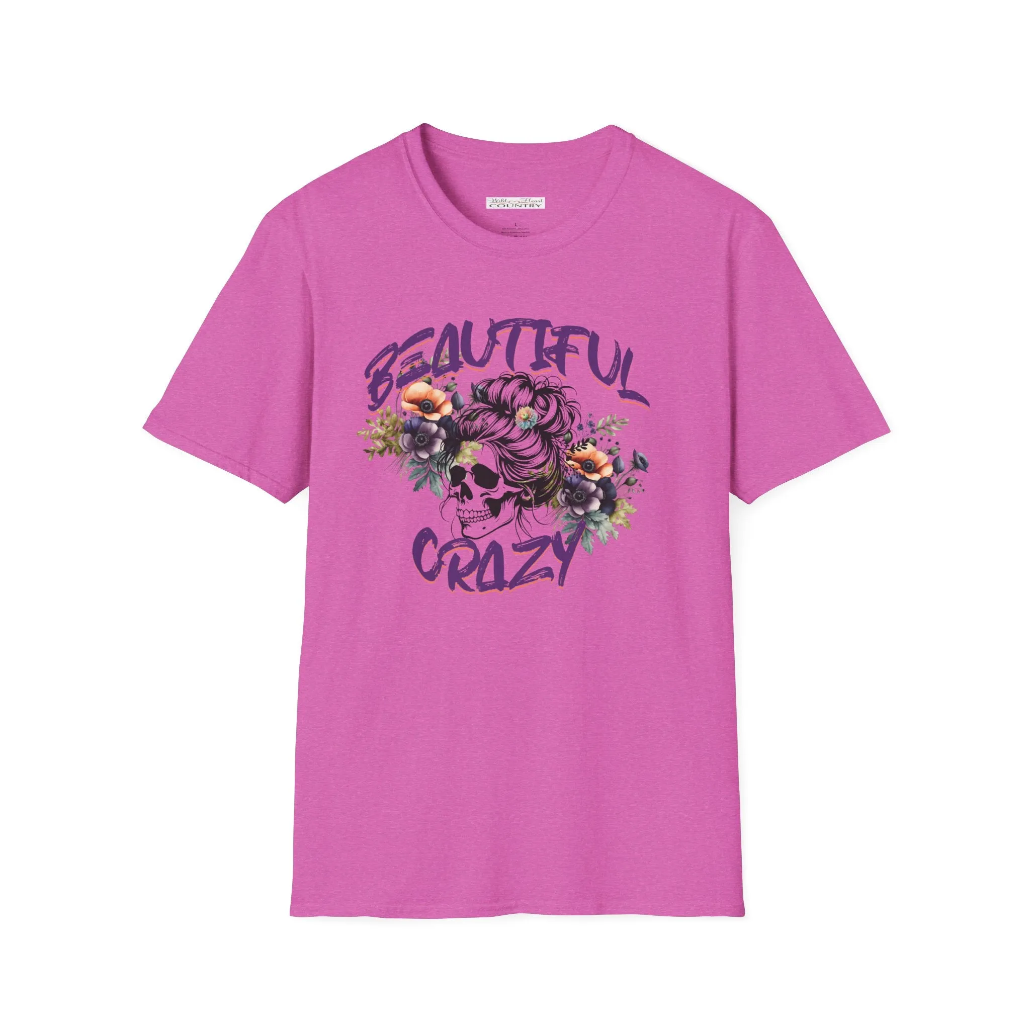 Beautiful Crazy T Shirt, Country Shirt, Tour Shirt, Festival Tee, Western T-shirt, Music Shirt, Concert T-Shirt