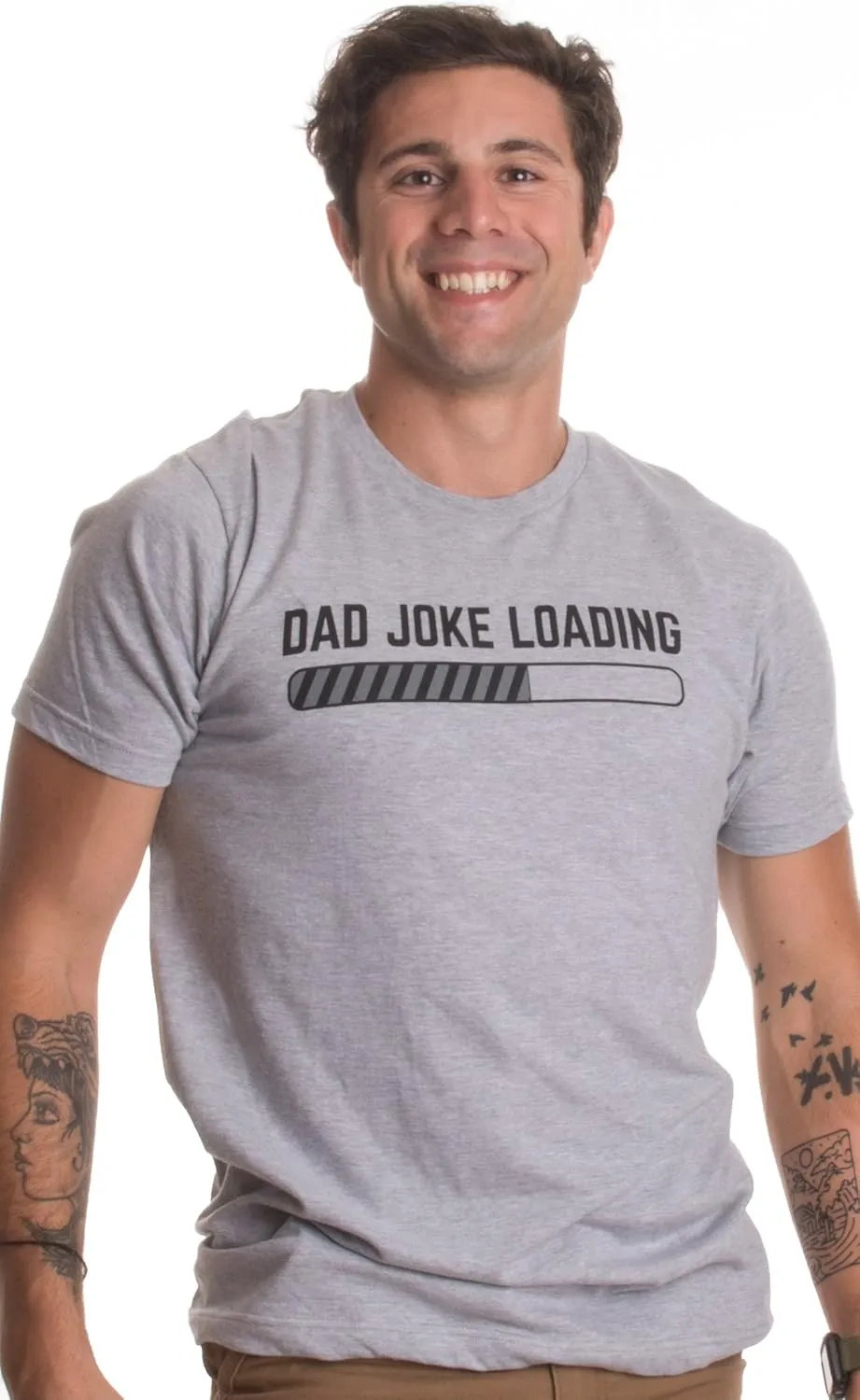 Dad Joke Tees | Funny Father Pun Loading Grandpa Daddy Father's Day Humor T-Shirt