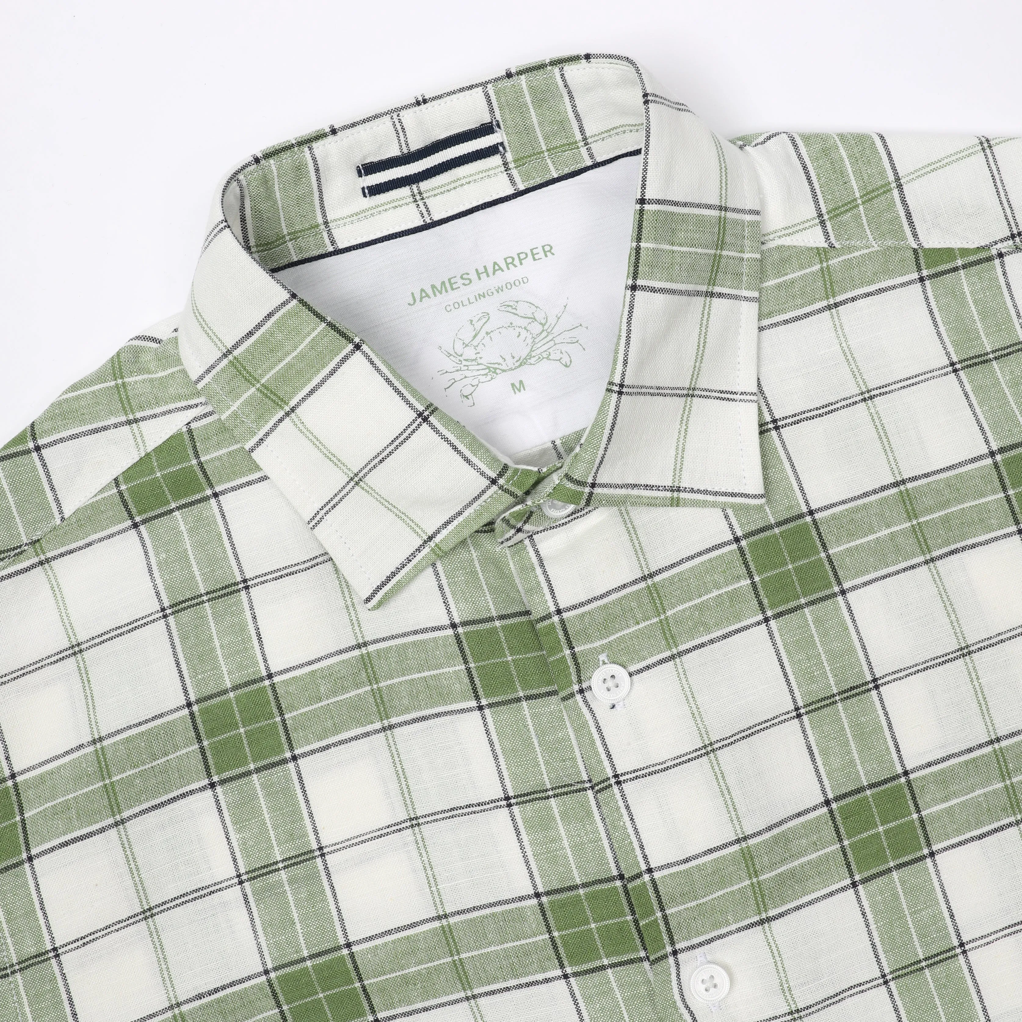 Forest Short Sleeve Check Shirt