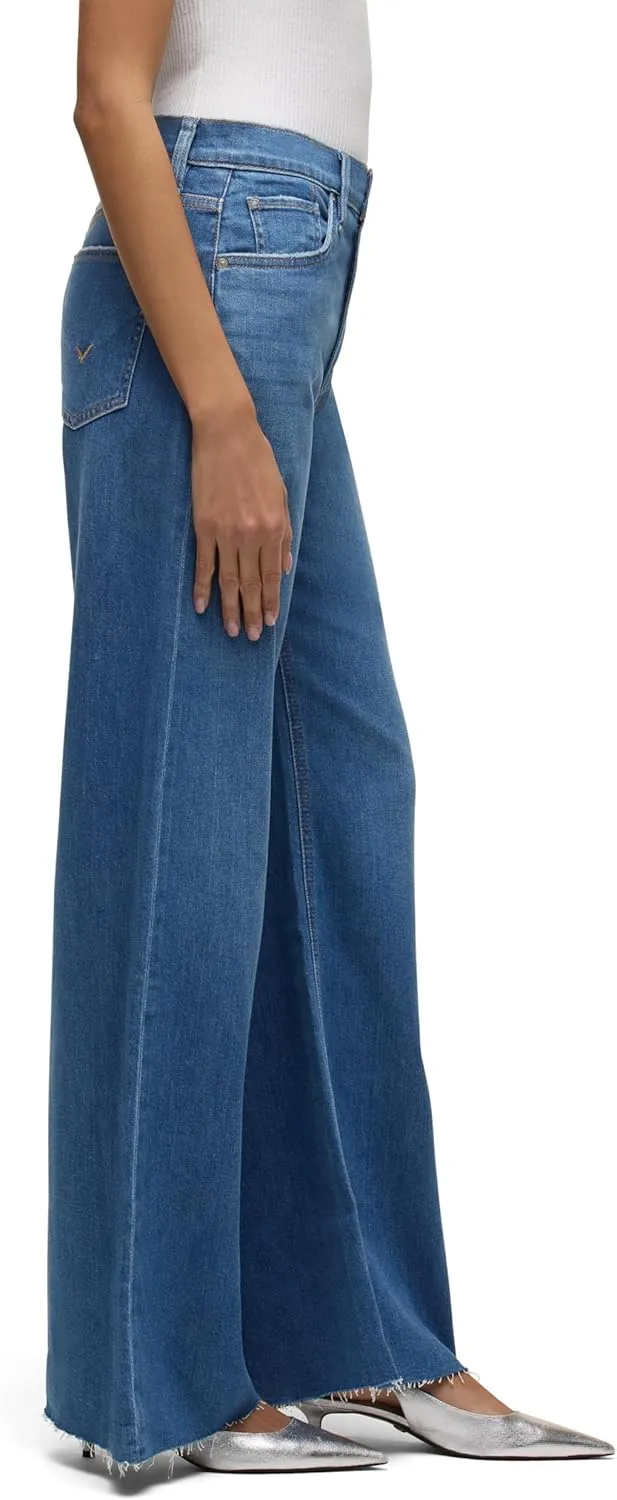 HUDSON Women's Jodie High Rise Loose Fit Wide Leg Jean