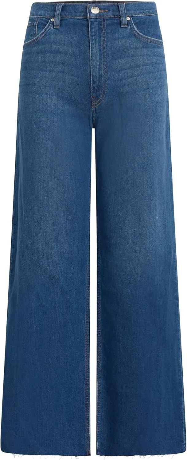 HUDSON Women's Jodie High Rise Loose Fit Wide Leg Jean