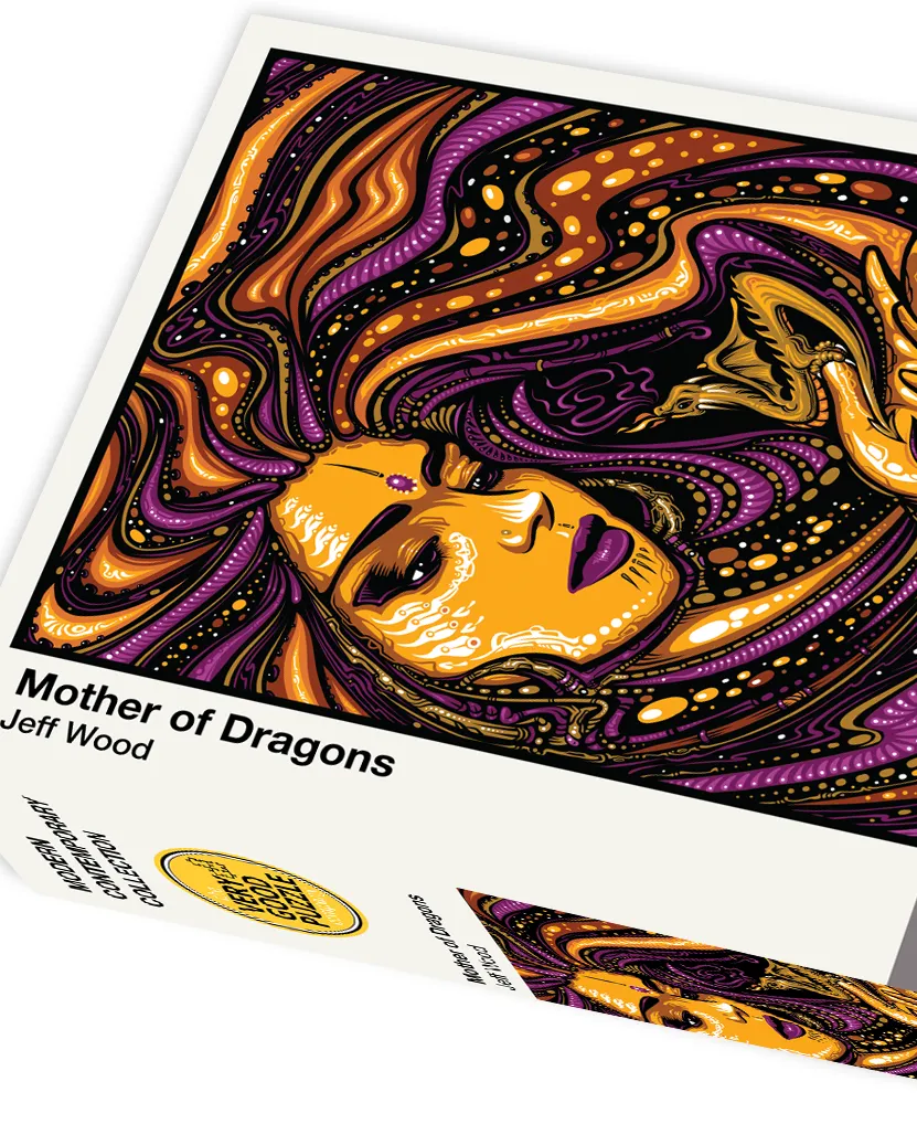 Mother of Dragons by Jeff Wood - 1000 piece jigsaw puzzle