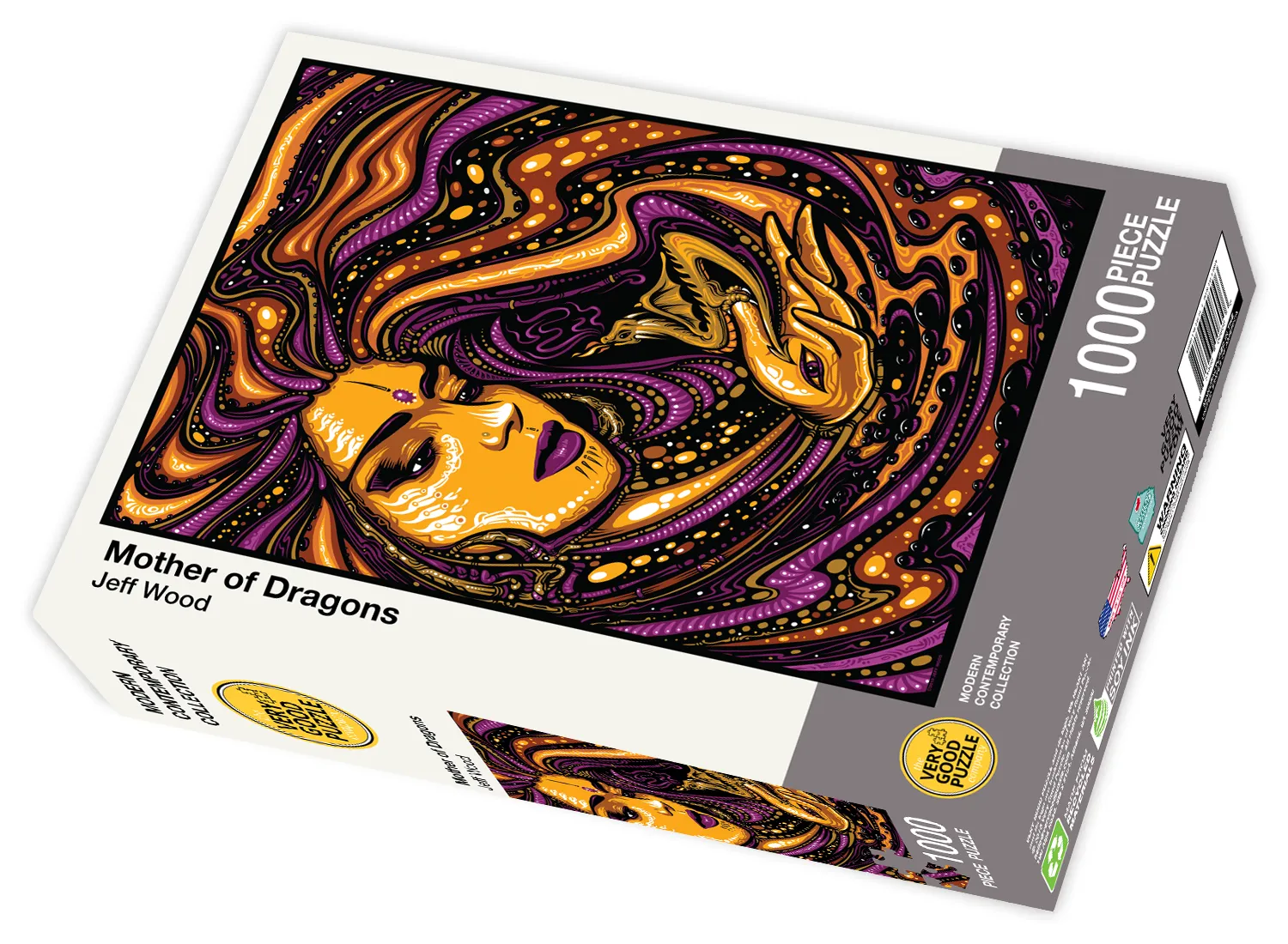 Mother of Dragons by Jeff Wood - 1000 piece jigsaw puzzle