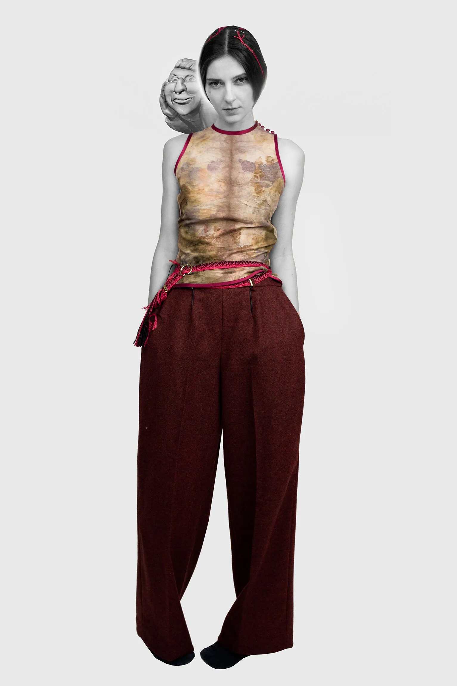Natural Print Top