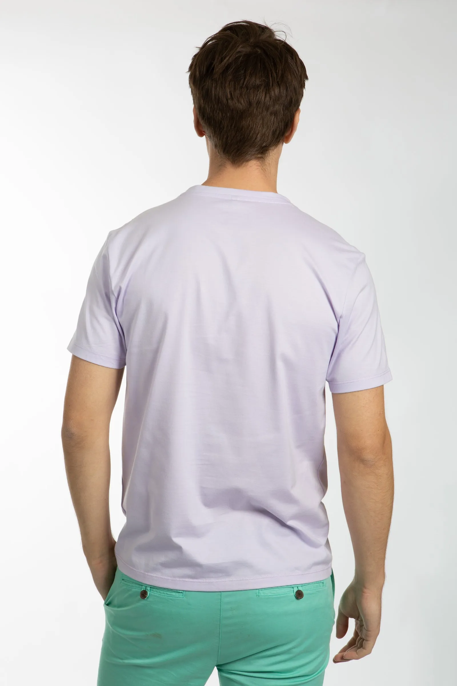 Orchid Cotton Jersey Tee Shirt