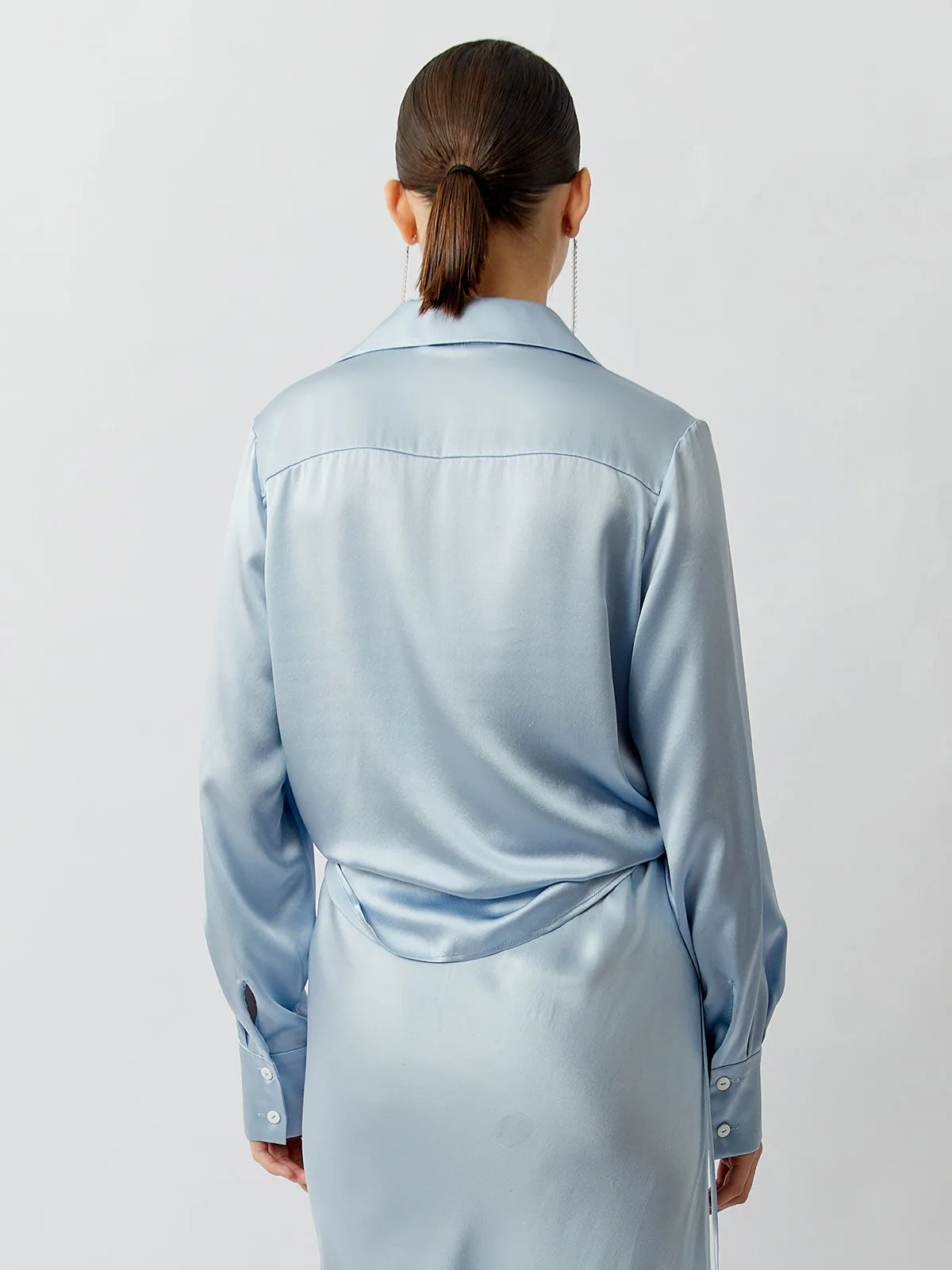 SILKINC Wide Collar Silk Shirt (Spirit Shirt)