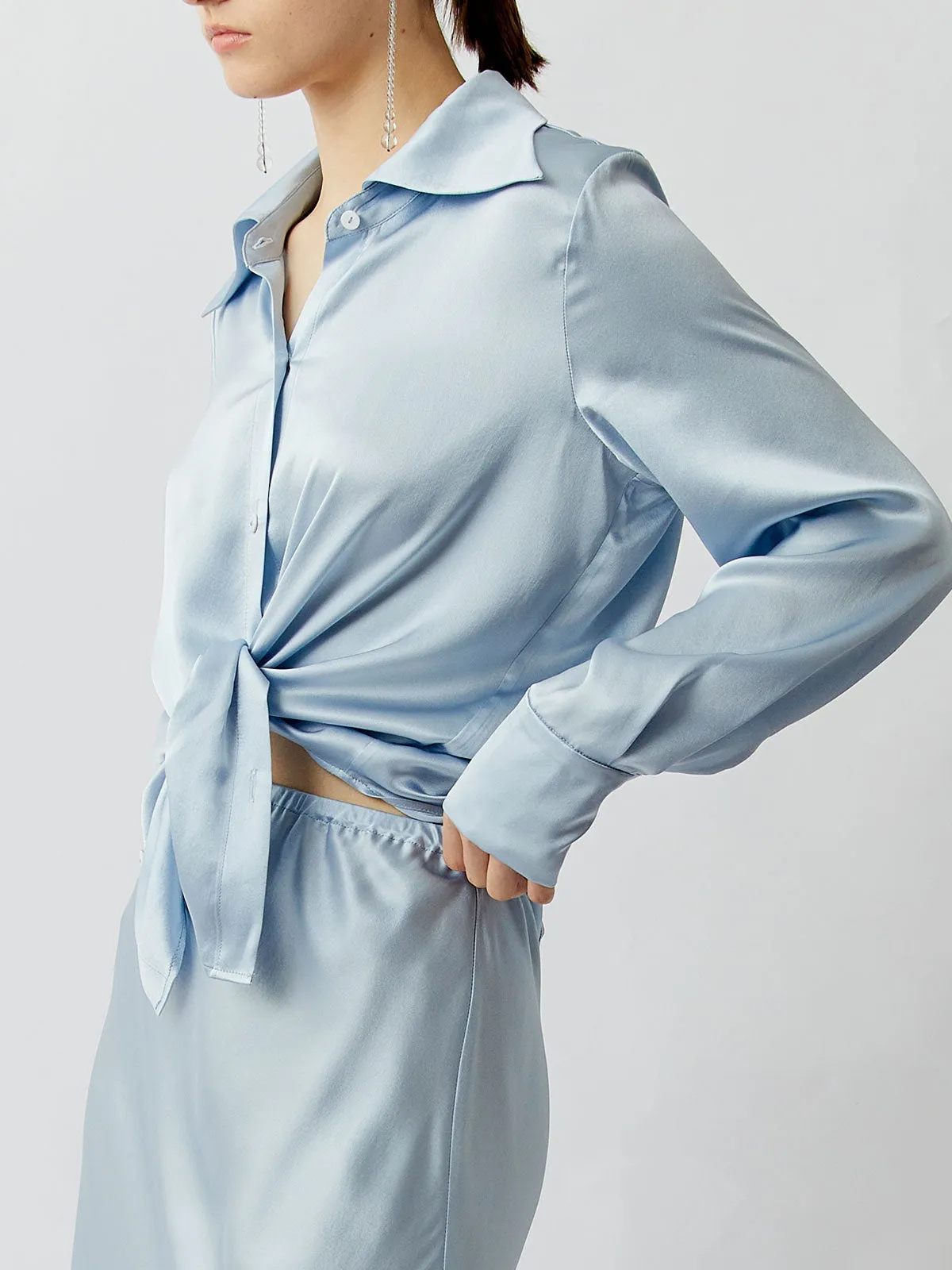 SILKINC Wide Collar Silk Shirt (Spirit Shirt)