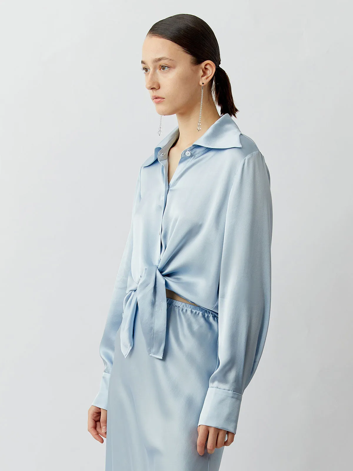 SILKINC Wide Collar Silk Shirt (Spirit Shirt)