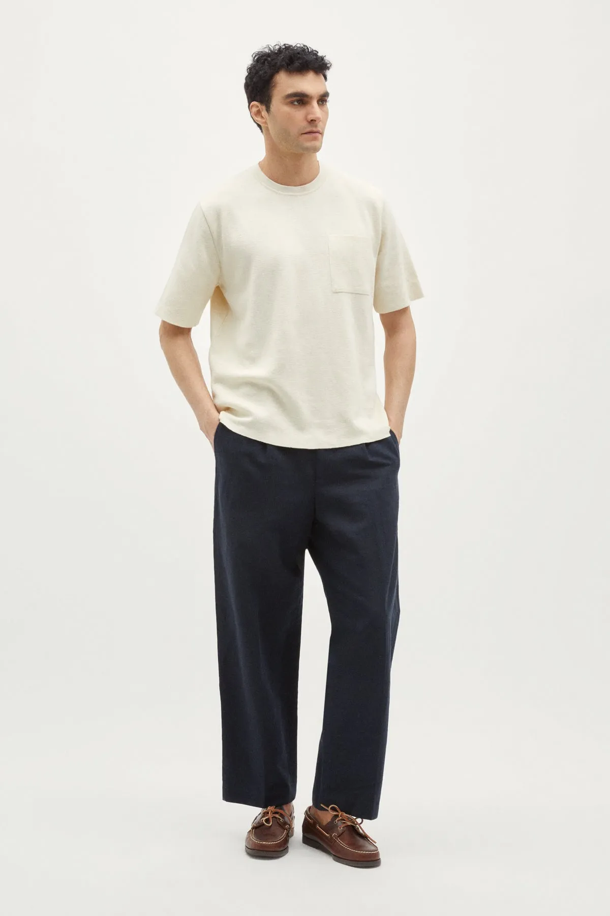 The Linen Cotton Relaxed-fit T-shirt