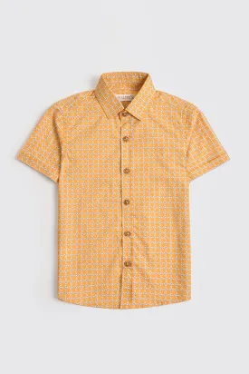Waves Printed Casual Shirt