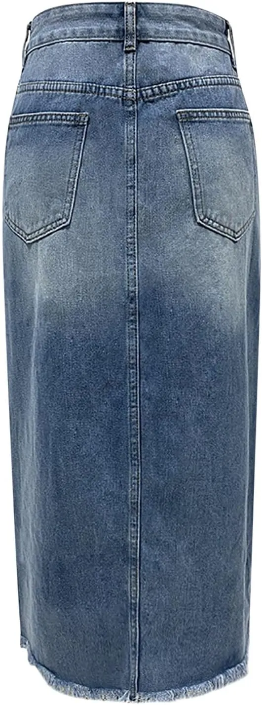 Women's Y2K Denim Ruffle Jean Skirt Aesthetic Pleated A Line Skirt Mini Skirt Flared Y2k Jean Short Skirts